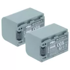 VHBW Video Camera Battery NP-FP60, NP-FP51, NP-FP50, NP-FP30, NP-FP70 - 950 mAh 7.2 V Li-Ion