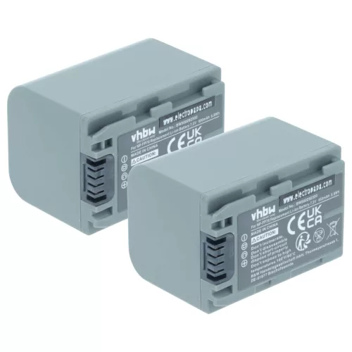 VHBW Video Camera Battery NP-FP60, NP-FP51, NP-FP50, NP-FP30, NP-FP70 - 950 mAh 7.2 V Li-Ion