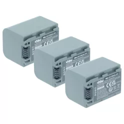   VHBW Videokamera Akku NP-FP60, NP-FP51, NP-FP50, NP-FP30, NP-FP70 - 950 mAh 7,2 V Li-Ion