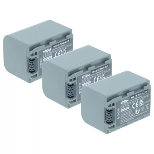 VHBW Videokamera Akku NP-FP60, NP-FP51, NP-FP50, NP-FP30, NP-FP70 - 950 mAh 7,2 V Li-Ion