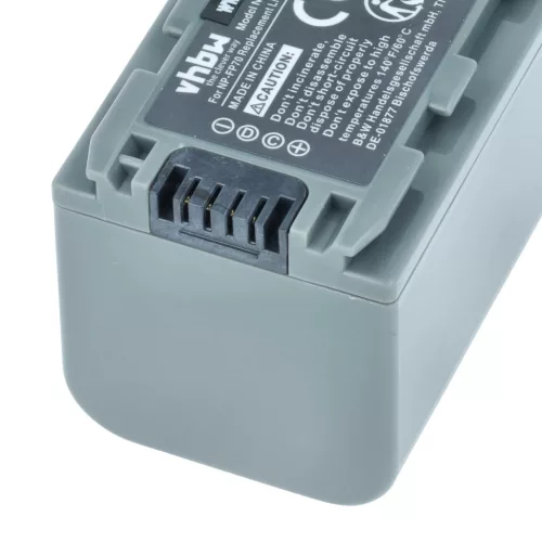 VHBW Videokamera Akku NP-FP60, NP-FP51, NP-FP50, NP-FP30, NP-FP70 - 950 mAh 7,2 V Li-Ion