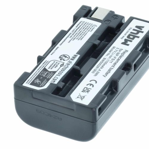 VHBW Videokamera Akku NP-FM11, NP-FS10, NP-F11, NP-FM10, NP-F10 - 1100 mAh 3,6 V Li-Ion