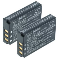 VHBW Akku Zoom BT-03 - 1800 mAh 3,7 V Li-Ion