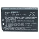 VHBW Akku Zoom BT-03 - 1800 mAh 3,7 V Li-Ion