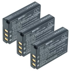 VHBW Akku Zoom BT-03 - 1800 mAh 3,7 V Li-Ion