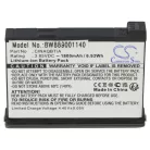 VHBW Battery Insta360 CINAQBT/A - 1800 mAh 3.85 V Li-Ion