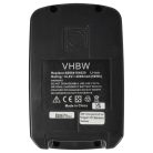VHBW Electric Tool Battery Fein B14A.164.01, 92604164020 - 4000 mAh 14.4 V Li-Ion