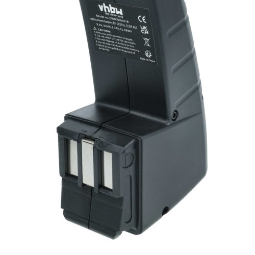 VHBW Elektrowerkzeug Akku CCD9.6, CCD9.6FX, CCD9.6ES - 3300 mAh 9,6 V NiMH