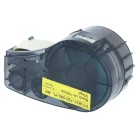 VHBW Label Tape Replacement for Brady M21-750-595-YL - 19.05 mm Black-Yellow