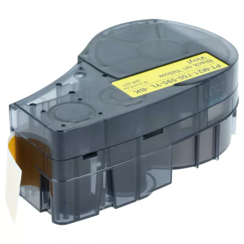 VHBW Label Tape Replacement for Brady M21-750-595-YL - 19.05 mm Black-Yellow