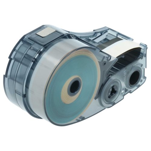 VHBW Label Tape Replacement for Brady M21-375-595-YL - 9.53 mm Black-Yellow, Vinyl