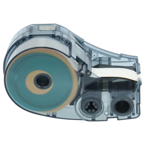 VHBW Label Tape Replacement for Brady M21-375-595-YL - 9.53 mm Black-Yellow, Vinyl