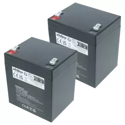   VHBW Lautsprecher Akku anstelle von APC RBC44, RBC43, RBC140 - 6000 mAh 12,8 V LiFePO4
