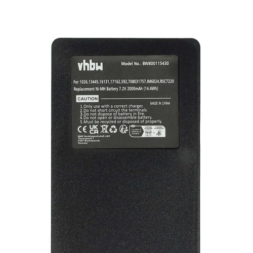 VHBW Akku Palfinger 590, Scanreco RSC7220 - 2000 mAh