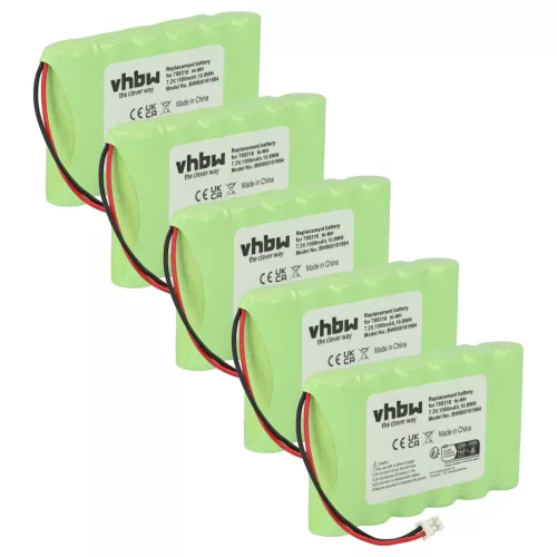VHBW Battery Ingenico 789316, 6VHAAL, 6N120SFE-15615 - 1200 mAh 7.2 V NiMH