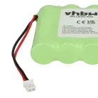 VHBW Battery Ingenico 789316, 6VHAAL, 6N120SFE-15615 - 1200 mAh 7.2 V NiMH