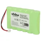 VHBW Battery Ingenico 789316, 6VHAAL, 6N120SFE-15615 - 1200 mAh 7.2 V NiMH