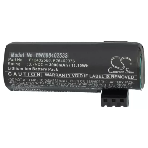 VHBW Battery Ingenico F12432566, F26402376 - 3000 mAh 3.7 V Li-Ion