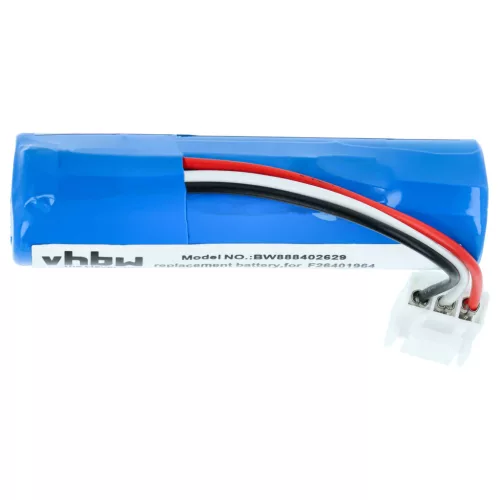 VHBW Card Reader Battery F26402274, F26401964, 296110884, 295006044 - 2200 mAh 3.7 V Li-Ion