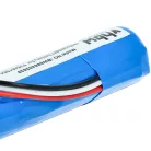 VHBW Card Reader Battery F26402274, F26401964, 296110884, 295006044 - 2200 mAh 3.7 V Li-Ion