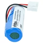 VHBW Card Reader Battery F26402274, F26401964, 296110884, 295006044 - 2200 mAh 3.7 V Li-Ion