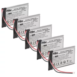   VHBW Card Reader Battery 296203895AB, P0750-LF - 1200 mAh 3.7 V Li-polymer