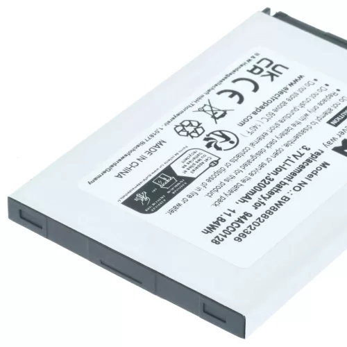 VHBW Handheld Computer Battery BTDL1, 94ACC0129, 94ACC0128, 3H21-00000491 - 3200 mAh 3.8 V Li-Ion