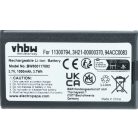 VHBW Akkumulátor Datalogic 11300794, 3H21-00000370 - 1000 mAh 3,7 V Li-Ion