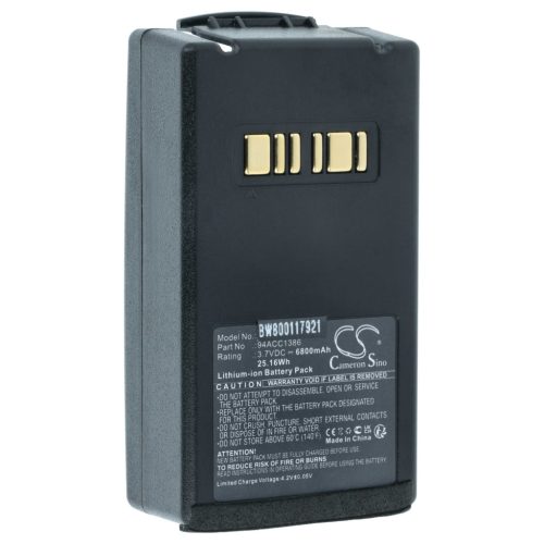 VHBW Battery Datalogic 94ACC1386, BT-26, BT-10 - 6800 mAh 3.7 V Li-Ion