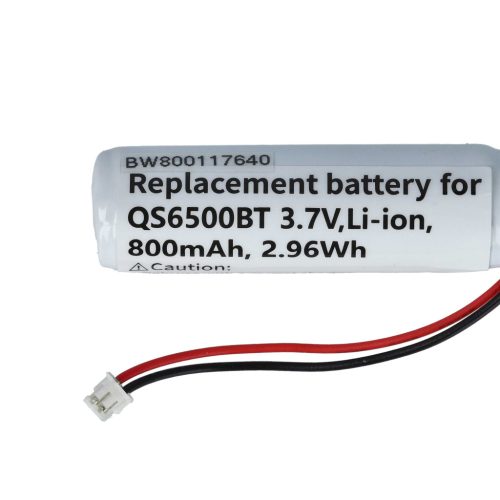 VHBW Battery Datalogic 10-4765, EP0906, 5-3112 - 800 mAh 3.7 V Li-Ion