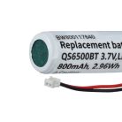 VHBW Battery Datalogic 10-4765, EP0906, 5-3112 - 800 mAh 3.7 V Li-Ion