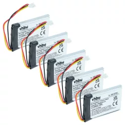   VHBW Akku Datalogic RBP-DBT6X, 128004100, BT-41 - 500 mAh 3,7 V Li-Polymer