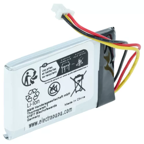 VHBW Akku Datalogic RBP-DBT6X, 128004100, BT-41 - 500 mAh 3,7 V Li-Polymer