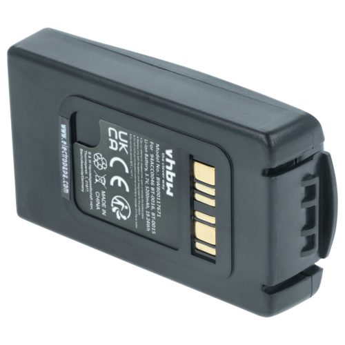 VHBW Battery Datalogic 94ACC0048, BT-0015, 94ACC0046 - 5200 mAh 3.7 V Li-Ion