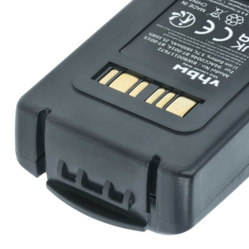 VHBW Battery Datalogic 94ACC0048, BT-0015, 94ACC0046 - 6800 mAh 3.7 V Li-Ion