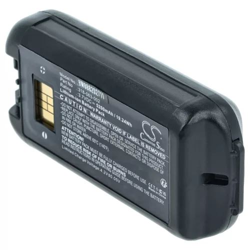 VHBW Handheld Computer Battery 318-034-001, 318-034-013, 318-034-003 - 5200 mAh 3.7 V Li-Ion