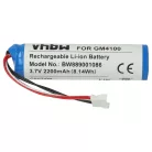VHBW Akku Datalogic 128000894, BT-8, RBP-4000 - 2200 mAh 3,7 V Li-Ion
