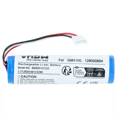 VHBW Akku 128000894, RBP-GM40 - 2600 mAh 3,7 V Li-Ion