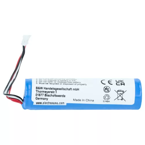 VHBW Akku 128000894, RBP-GM40 - 2600 mAh 3,7 V Li-Ion