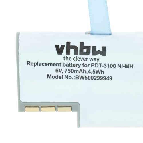 VHBW Akkumulátor Symbol 50-14000-0, 21-36897-02, KT-12596-01 - 750 mAh 6 V NiMH