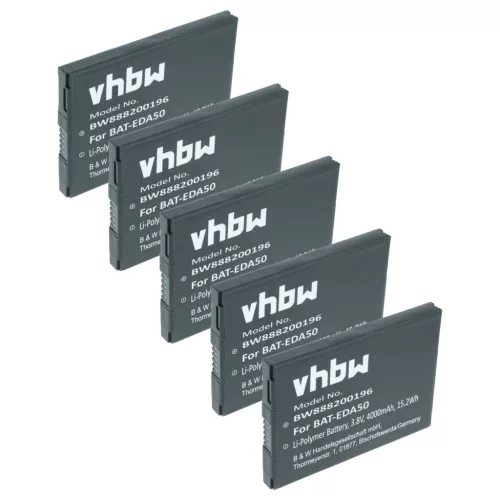 VHBW Battery Honeywell Scanpal EDA50, EDA50K, EDA51, EDA71 - 4000 mAh 3.8 V Li-polymer