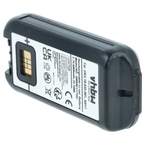 VHBW Battery Intermec 318-033-021, 318-033-001 - 6800 mAh 3.7 V Li-Ion