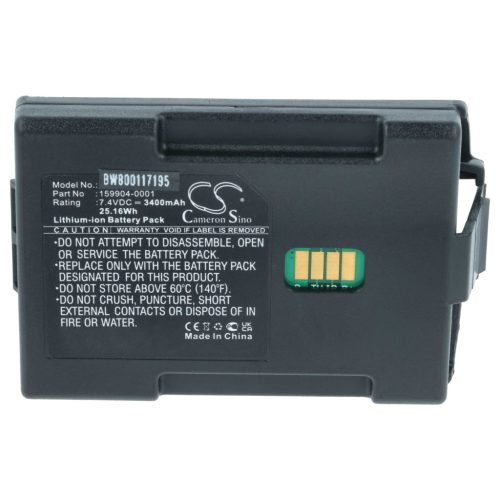 VHBW Battery Lxe 161772-0001, 163467-0001, 159904-0001 - 3400 mAh 7.4 V Li-Ion