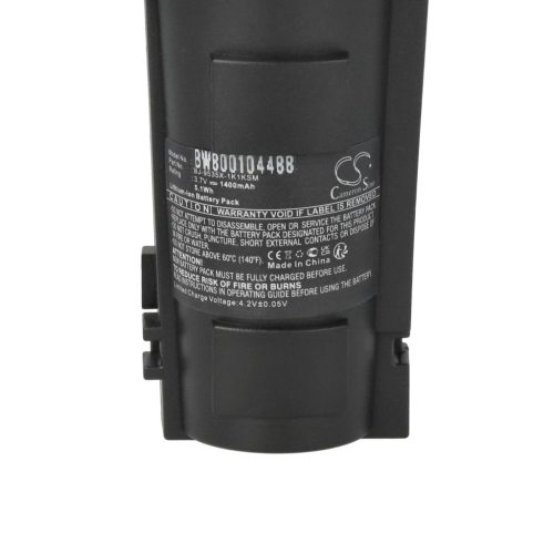 VHBW Battery Metrologic 46-00518, 00-06260A, 46-46870 - 1400 mAh 3.7 V Li-Ion