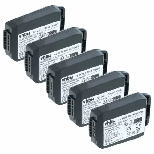 VHBW Handcomputer Akku 82-105612-01, BTRY-MC21EAB0E, 82-150612-01 - 2300 mAh 3,7 V Li-Ion