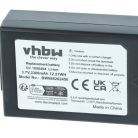 VHBW Handheld Computer Battery WA3006, WA3020, 1050494-002, 1050494 - 3300 mAh 3.7 V Li-Ion