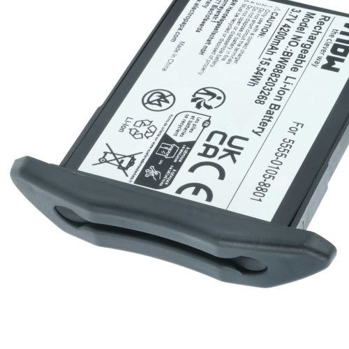 VHBW Kézi számítógép akkumulátor NCR Orderman 5555-0105-8801 - 4200 mAh 3,7 V Li-Ion