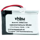 VHBW Battery for Opticon OPN-2001 replacement - 190 mAh 3.7 V Li-polymer