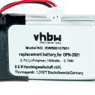 VHBW Battery for Opticon OPN-2001 replacement - 190 mAh 3.7 V Li-polymer
