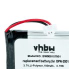VHBW Battery for Opticon OPN-2001 replacement - 190 mAh 3.7 V Li-polymer